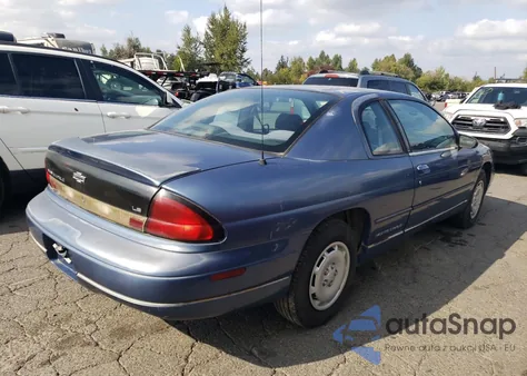 1998 Chevrolet Monte Carlo Ls из США, поврежденный, VIN 2G1WW12MXW9300117